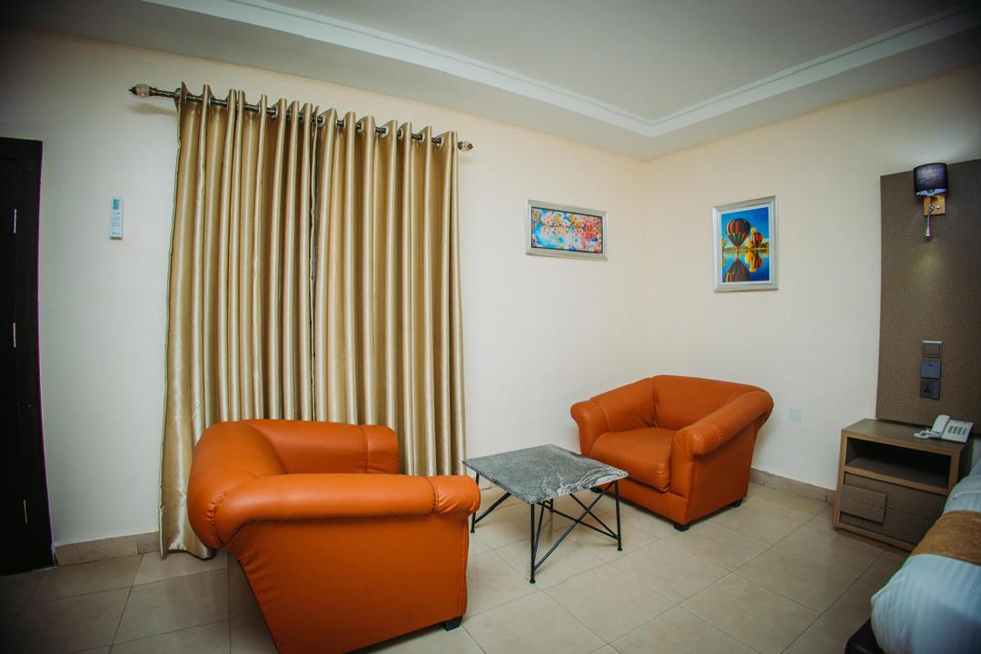 Couches in Deluxe Room